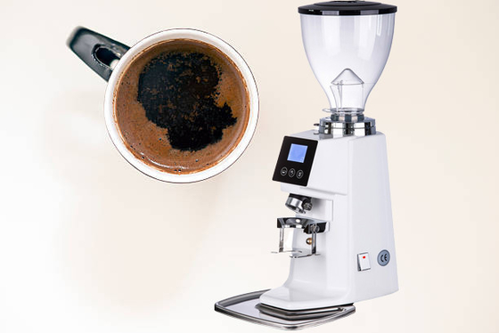 商業平らな歯のぎざぎざのコーヒー豆挽器のエスプレッソのコーヒー豆の粉砕機