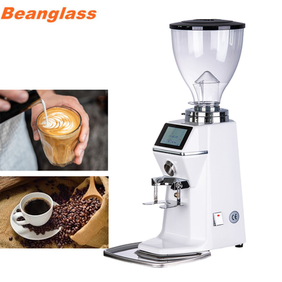 64mmの喫茶店/棒/台所220Vのための平らなぎざぎざのエスプレッソのコーヒー豆挽器