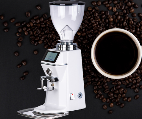 アルミニウム ボディ商業ぎざぎざのコーヒー豆の粉砕機の電気コーヒー豆挽器