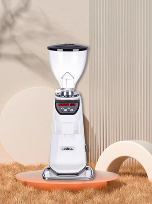 ぎざぎざのエスプレッソのための平らな車輪のDoserlessのコーヒー豆挽器