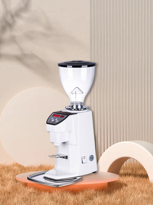 ABSホッパーDoserlessのコーヒー豆挽器の商業自動ぎざぎざのコーヒー豆挽器