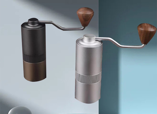 携帯用手のコーヒー豆挽器35gのエスプレッソ6の粉砕の程度の調節