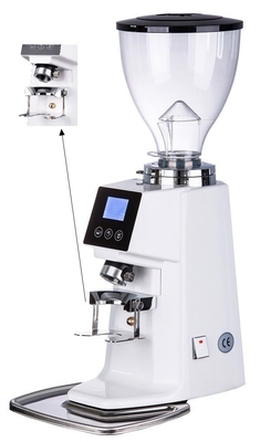 アルミ合金のespressのコーヒー豆挽器64mmの平らなぎざぎざは粉砕機をtochscreen