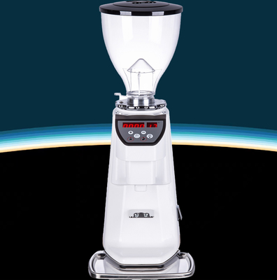 ABSホッパーDoserlessのコーヒー豆挽器の商業自動ぎざぎざのコーヒー豆挽器