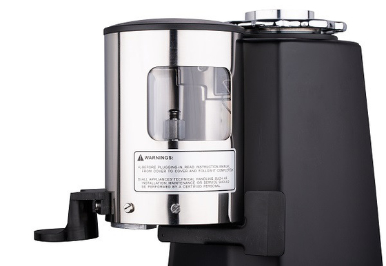コーヒー製造所機械エスプレッソの豆の粉砕機の平たい箱は粉砕機220Vの黒をぎざぎざを付ける