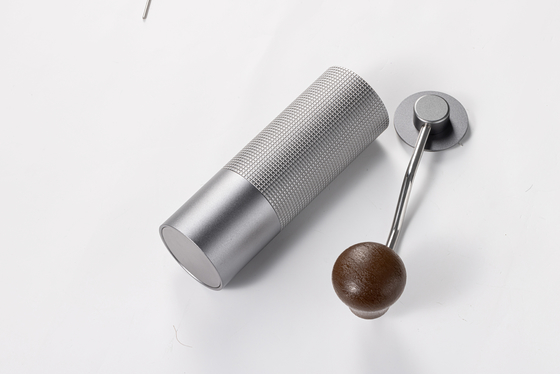 携帯用小型小さい手の手動ぎざぎざのコーヒー豆挽器のステンレス鋼Homeuse