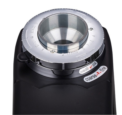 64mmの平らなぎざぎざのコーヒー豆挽器のタッチ画面のエスプレッソのコーヒー豆の粉砕機機械