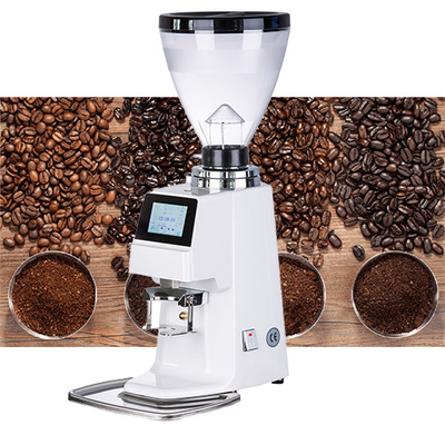 64mmのタッチ画面のコーヒー豆挽器20 - 25kg/H粉砕の速度1.7kg容量