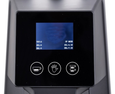 銀製の自動タッチスクリーンのエスプレッソのDoserlessのコーヒー豆挽器50HZ 60のHZ